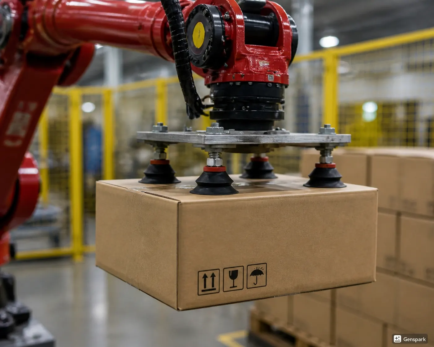 Robotic depalletising